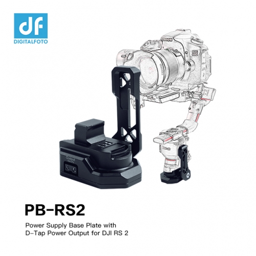 Power Supply Base Plate with D-Tap Power Output for DJI RS2 RS3 PRO