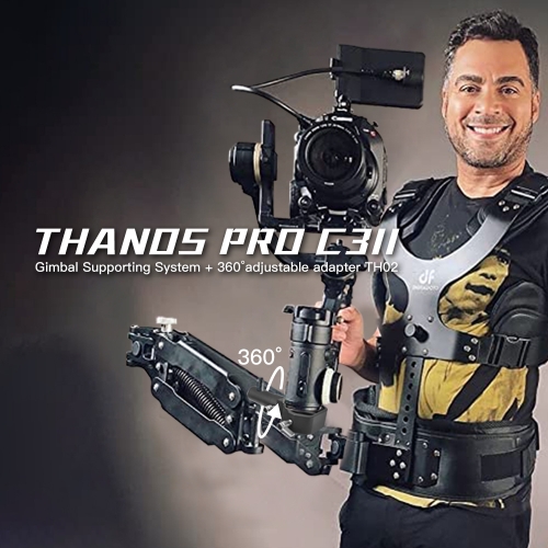 5-12.5KG Steadicam Vest Arm with TH02 Adapter for ZY Crane3S DJI RS2 Ronin 4D